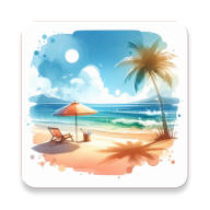 沉浸式海滩白噪音APP